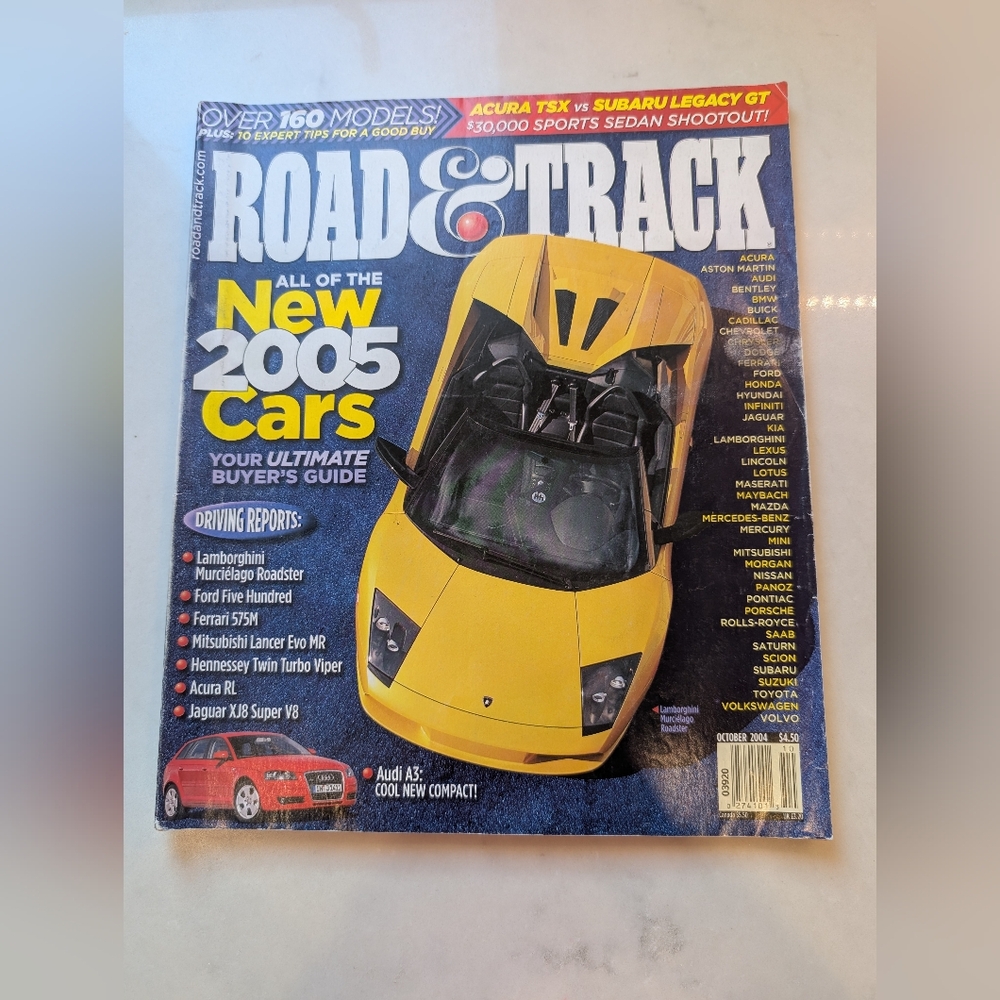 Road & Track All of the New 2005 Cars October 2004